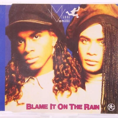 Music Musik MAXI CD Milli Vanilli – Blame It On The Rain Gut - Bild 1 von 2