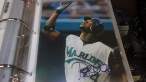 Preston Wilson Miami Marlins Signed 8x10 Photo COA - Picture 1 of 1