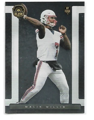 2021 Super Glow Sports Malik Willis  1st Ever - Image 1 of 2