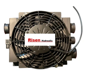 80L/min Heavy Duty HYDRAULIC Oil Cooler with 24V FAN ECO04 - Picture 1 of 2
