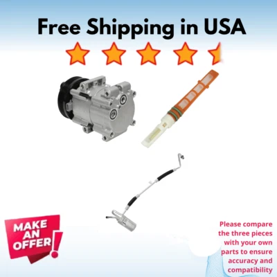 Kit Compresor A/C Fit Mercury Sable 2000 Foto 1 de 4