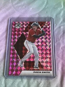 2021 Panini Mosaic Pavin Smith #273 Pink Camo Arizona Diamondbacks RC - Picture 1 of 2