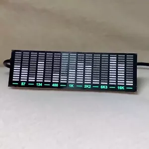15-segment Spectrum LED Display Sound-controlled Audio Level Indicator VU Meter - Picture 1 of 12