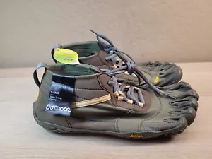 Vibram FiveFingers V-Trek Mens Size 10.5-11 Green Outdoor Running Barefoot Shoes - Picture 1 of 12