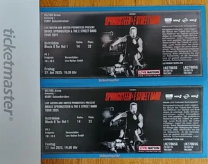 Bruce Springsteen * 2x gute Sitzplätze * Veltins Arena Gelsenkirchen 27.06.2025 - Bild 1 von 2