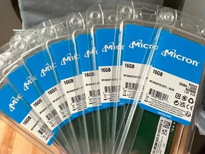 8x Micron 16GB DDR4-3200 RDIMM ECC 1Rx8 CL22 (128GB total) MTA9ASF2G72PZ-3G2R - Zdjęcie 1 z 1
