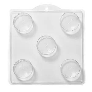 Yin & Yang Soap Mould - 5 Cavity - Pack of 10 - Picture 1 of 1