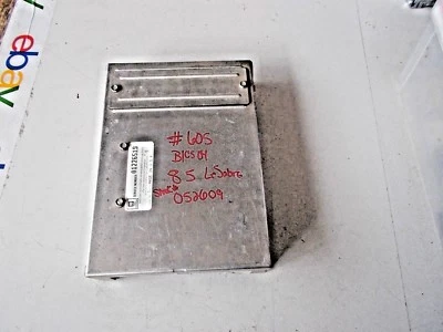 83 84 85 Buick Regal LA sabra ECU ECM 01226519 FREE SHIPPING 30 DAYS WARRANTY Foto 1 de 4