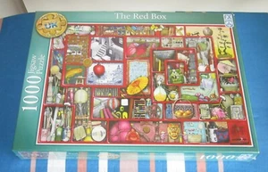 1000 PIECE JIGSAW PUZZLE ( FX SCHMID - THE RED BOX ) BRAND NEW & SEALED!!! - Picture 1 of 4