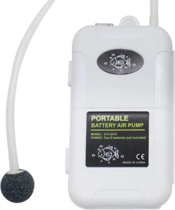 Small Air Pump for Fish Tank 6 Gallons, Aerator for Bait Bucket,Bubbler Stones f - Picture 1 of 12