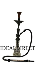 Khalil Mamoon Authentic Hand Made Egyptian 32" Hookah / Narguile, 1014-BK - Picture 1 of 6
