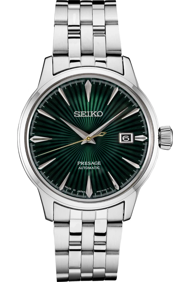 Seiko Presage Green Men's Watch - SRPE15J1