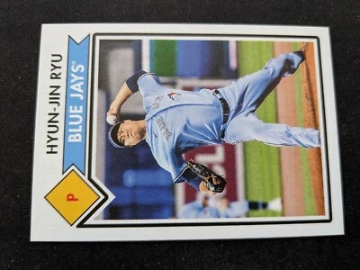 2021 Topps Montgomery Club Baseball Card # 5 Hyun-Jin Ryu - Toronto Blue Jays - Image 1 of 3