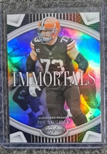 JOE THOMAS 2023 Panini Certified Immortals I-13 Cleveland Browns - Picture 1 of 2