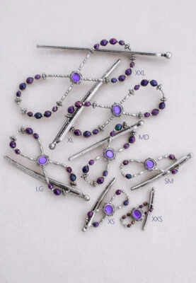 Clip de pelo flexible violeta Lilla Rose FX-2689 M (medio) Foto 1 de 3