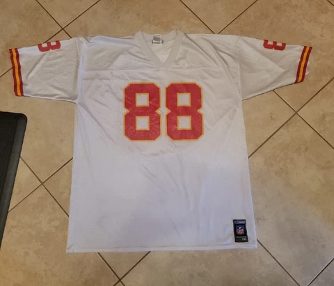 Vintage Reebok Kansas City Chiefs Tony Gonzalez Jersey #88 mens Size 2XL Rare Cover