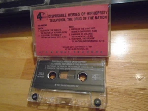 RARE PROMO Disposable Heroes of Hiphoprisy CASSETTE TAPE Television SPEARHEAD 91 - Picture 1 of 2