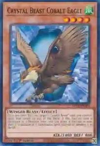 Yugioh! Crystal Beast Cobalt Eagle - SDCB-EN006 - Common - 1st Edition Near Mint - Picture 1 of 1