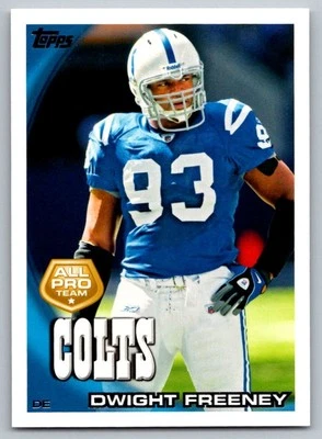 2010 Topps Dwight Freeney Indianapolis Colts #129 - Image 1 of 2