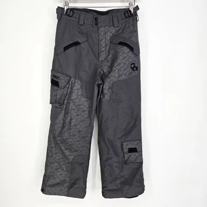 Columbia Convert Boys Medium 10/12 Gray Snowboard Ski Snow Pants Snow Gray READ - Picture 1 of 7