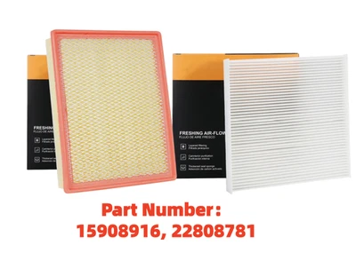 Engine & Cabin Air Filter For Chevrolet Silverado  Suburban  Tahoe - Image 1 of 3