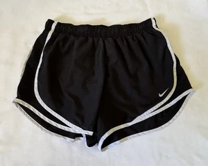 Nike Women’s Dri Fit Tempo Lined Running Shorts Gym 831558 Black Size Large - Picture 1 of 7