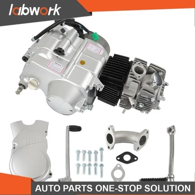 Motor de motocicleta Labwork 4 tempos 125cc cilindro único para Honda CRF50F XR50R - Imagem 1 de 4