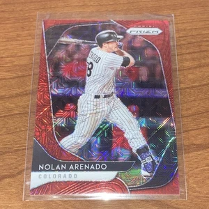 2020 Panini Prizm Nolan Arenado #230 Red Wave SP Insert Parallel Serial #/99 - Bild 1 von 3