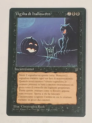 MTG All Hallow's Eve (Italian Legends/Black/R) - BGM - Image 1 of 4