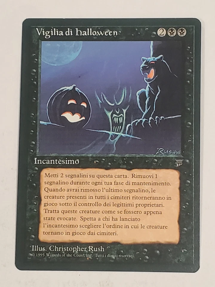 MTG All Hallow's Eve (Italian Legends/Black/R) - BGM - Image 1 of 4