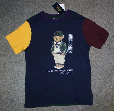 Polo Ralph Lauren Boys T-Shirt (Polo Bear) - Size M (10-12) - NWT - Image 1 of 3