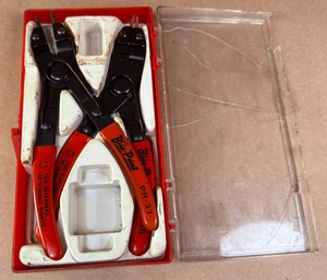 Blue Point PR-36 Retaining Ring Plier Kit Internal/External PR-37 PR-38 - Foto 1 di 19