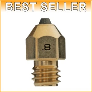 Long-Life MK8 Compatible Nozzle – Solid Diamond Tip for Superior Printing - Afbeelding 1 van 11