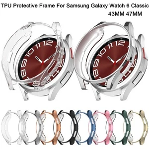 All-around Hollow Protective Case for Samsung Galaxy Watch 6 Classic 43mm 47mm - Zdjęcie 1 z 15