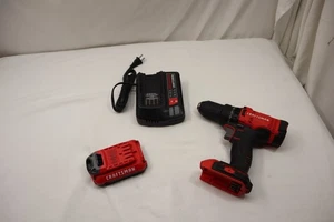 CRAFTSMAN 20V CORDLESS 1/2" DRILL KIT , MODEL # CMCD700 - Picture 1 of 18