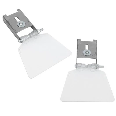 2Pcs Bench Grinder Eyeshield 304 Small Stainless Steel Case Tool Shield - Image 1 of 4