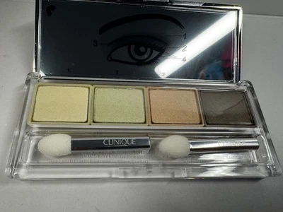 Clinique All About тени Quad глаз starlight зеленый.16 унций полный размер новый бесплатная доставка - Изображение 1 из 4