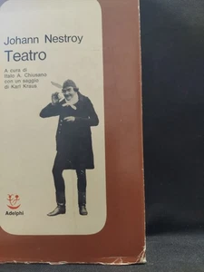 TEATRO Johann Nestroy Adelphi 1974 - Foto 1 di 1