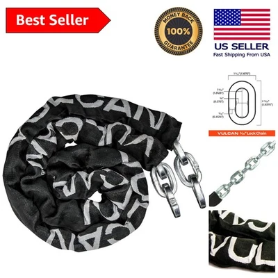 Ultra-Durable Chain - 5/16" x 6' Case Hardened Locking Solution for Bikes & More - Image 1 of 4