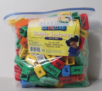 Recursos de aprendizaje BARAS DE LECTURA oraciones simples COMPLETAS grados 1+ LER7145 Foto 1 de 4