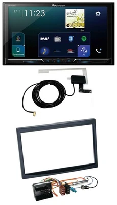 Pioneer 2DIN DAB USB MP3 Bluetooth Autoradio für Citroen C3 C2 Berlingo Jumpy sc - Bild 1 von 4