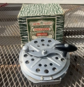 Vintage Pflueger Pakron Angelrolle mit Box #3178 USA - Bild 1 von 12