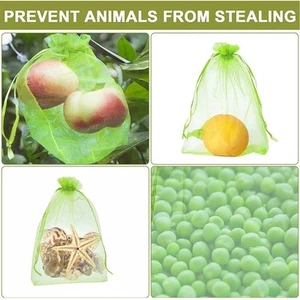 Sac de protection pour fruits jardinage pratique design cordon mati??re fil soup - Photo 1/45