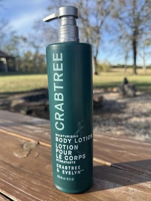 Crabtree & Evelyn CRABTREE Loción Corporal Hidratante con Bomba NUEVA 15 fl. oz - Imagen 1 de 2