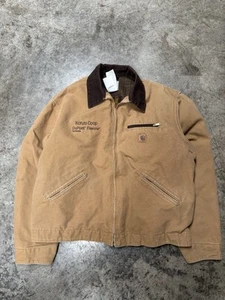 Chaqueta de camionero vintage J190 Detroit forrada de franela talla XL - Imagen 1 de 5