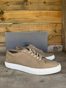 Nordstrom Schuhe Herren 10 M Sawyer Sneaker Sand Nubuk Schnürschuhe Freizeit Komfort - Bild 1 von 16