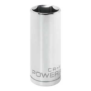 Powerbuilt 1/2 Inch Drive x 15/16 Inch 6 Point Deep Socket - 642206 - Picture 1 of 5