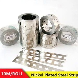 0.12/0.15*0.27mm 10M 2P Nickel Strip for 18650 Battery Spot Welding Connect AAU - Bild 1 von 13
