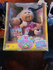 Jakks Pacific Cabbage Patch Kids Family Portrait 30 Years Two Dolls Dog New CPK - Picture 1 of 13