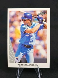 1990 Leaf Baseball #256 Kurt Stillwell  - Picture 1 of 2